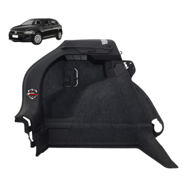 Forro Lateral Esquerdo Porta Malas Volks. Polo Hatch 2019