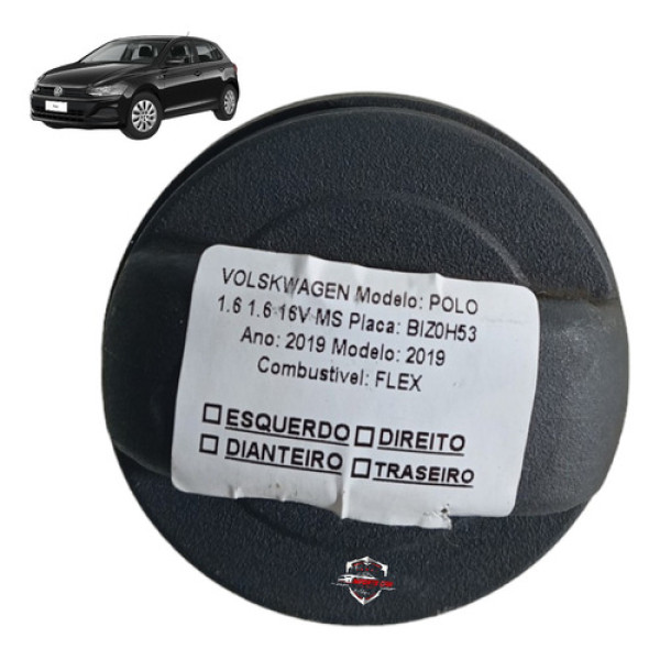 Tampa Gargalo Combustível Volkswagen Polo 2019 Preto