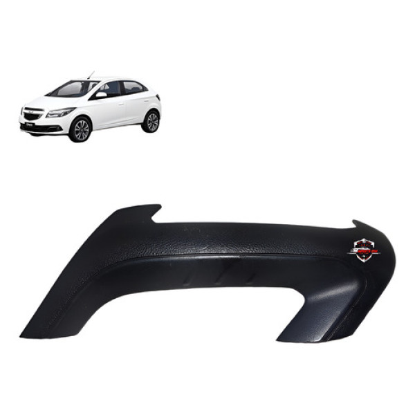 Puxador Porta Dianteira Direita Chevrolet Onix 2014 Preto