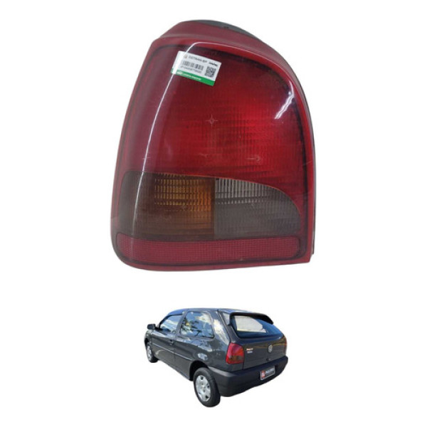 Lanterna Esquerda Vw Gol G2 1996 2002 377945111 Vermelha Esquerdo/motorista