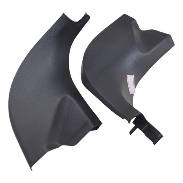 Par Soleira Porta Dianteira Ford Ka 2011 Preto