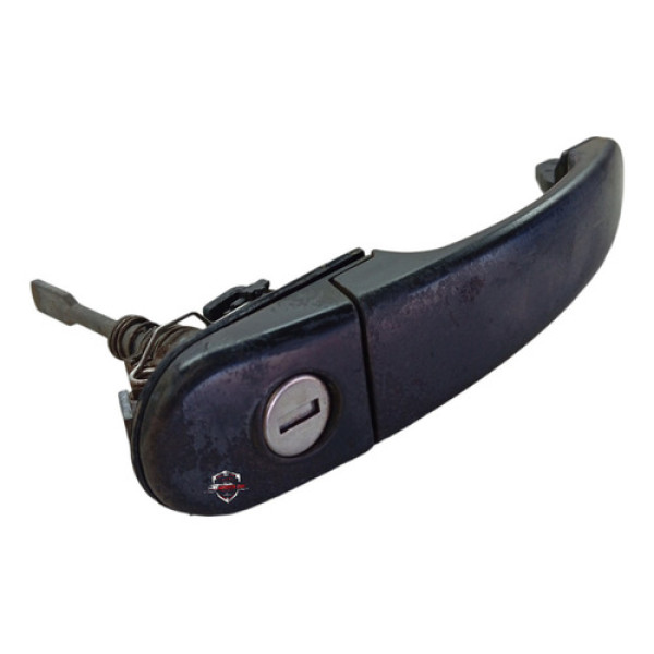 Maçaneta Externa Dianteira Direita Volkswagen Gol G3 2001 Preta Dianteira