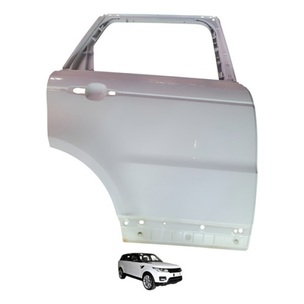 Porta Traseira Direita Range Rover Sport 2014 Dianteira Direita Branco