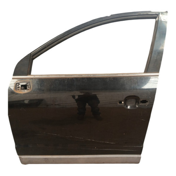 Porta Dianteira Esquerda Chevrolet Captiva 2011 Dianteira Esquerda Preto