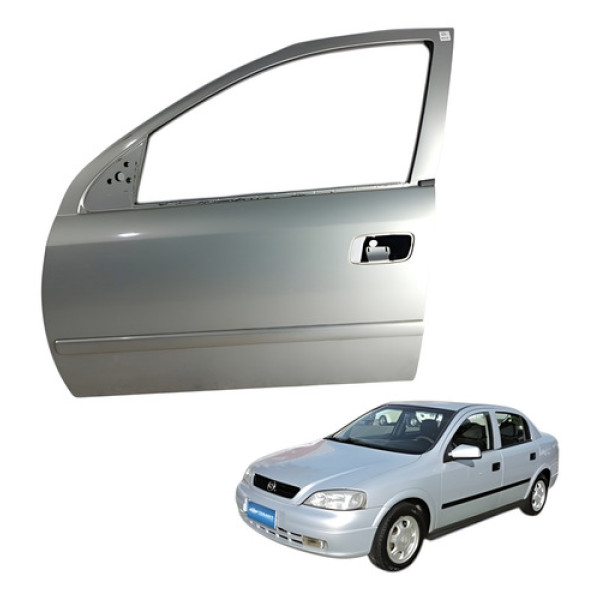 Porta Dianteira Esquerda Gm Astra 4p 1999 2011 Dianteira Esquerda Prata