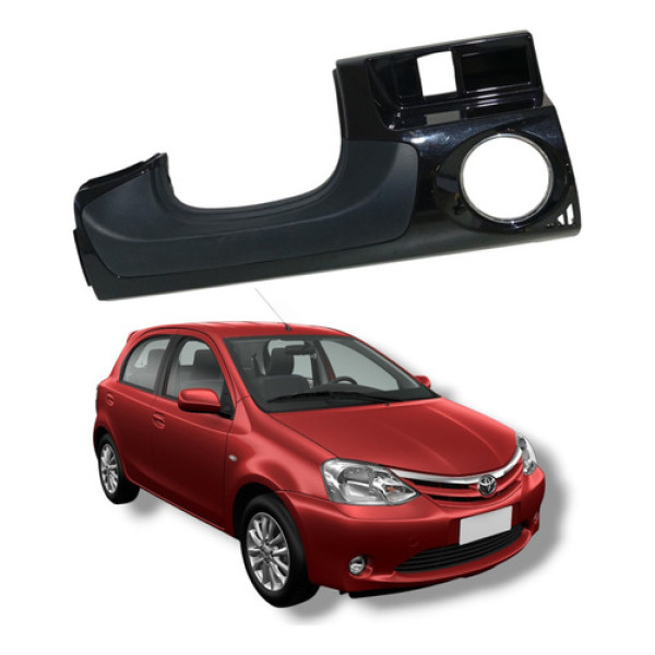 Moldura Inferior Painel Esquerdo Toyota Etios 2012 A 2020 Preto