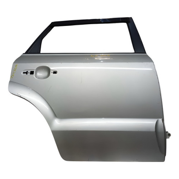 Porta Traseira Direita Hyundai Tucson 2007 2015 Traseira Direita Prata