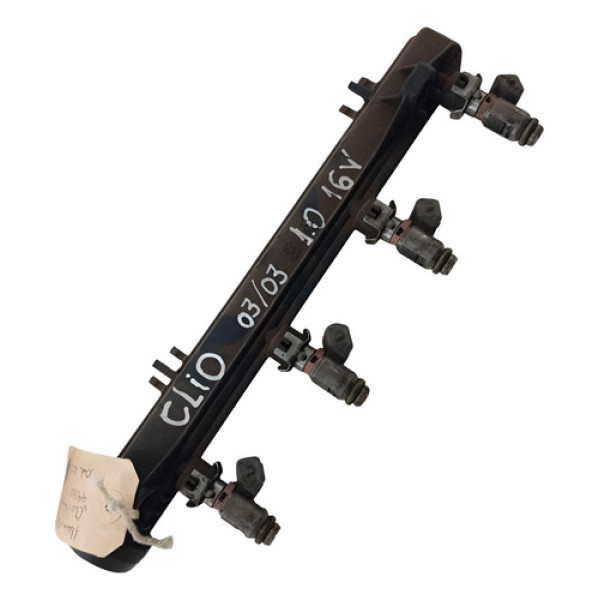 Flauta Bico Injetor Renault Clio 1.0 2001 2005