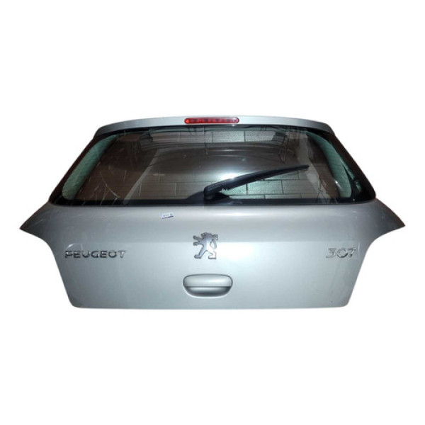 Tampa Traseira Peugeot 307 2005 Prateado