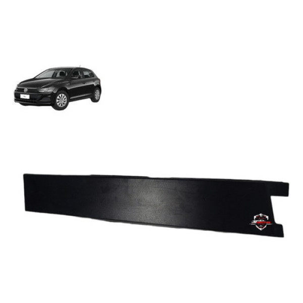 Acabamento Externo Porta Traseira Esquerda Volks. Polo 2019 Traseira Esquerdo Preto