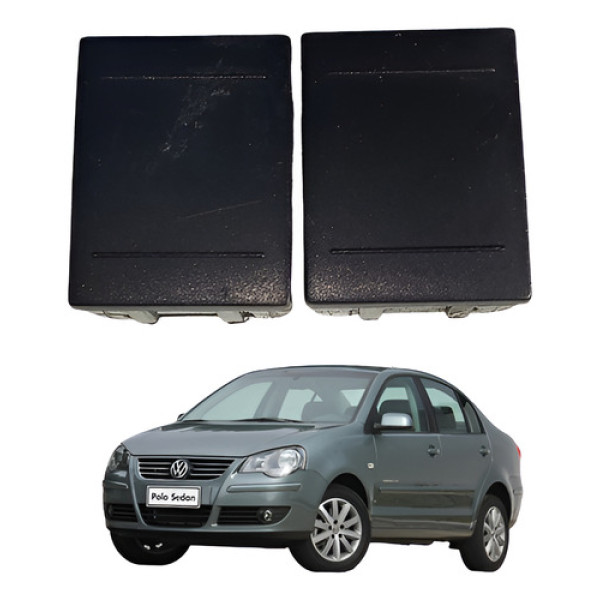Par Botão Falso Volkswagen Polo Comfortline 2008 2013