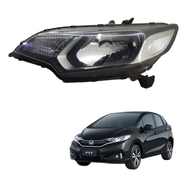 Farol Esquerdo Honda Fit 2015  2018 Esquerdo/motorista