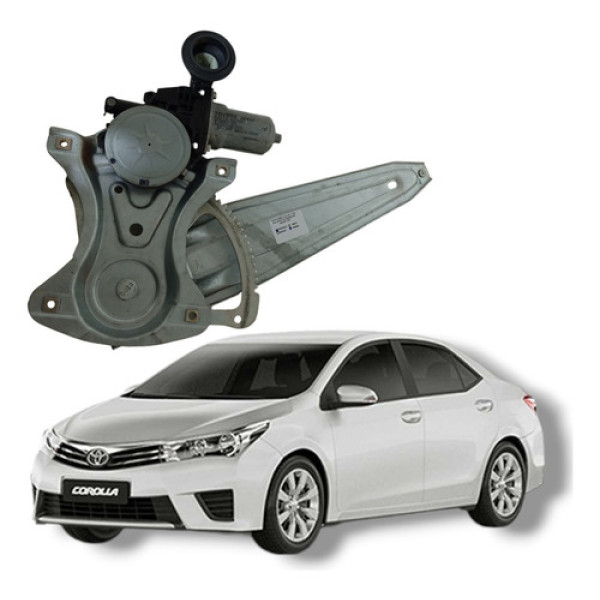 Máquina Vidro Elétrico Traseiro Esquerdo Toyota Corolla 2016