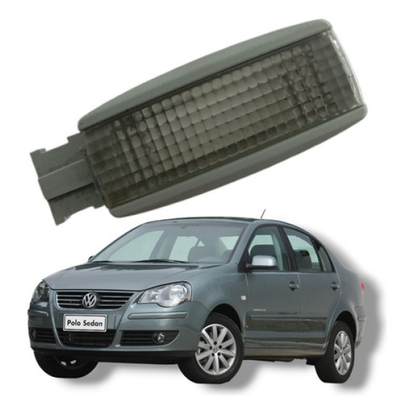 Luz Lanterna Teto Cortesia Quebra Sol Vw Polo Sedan 2008 13