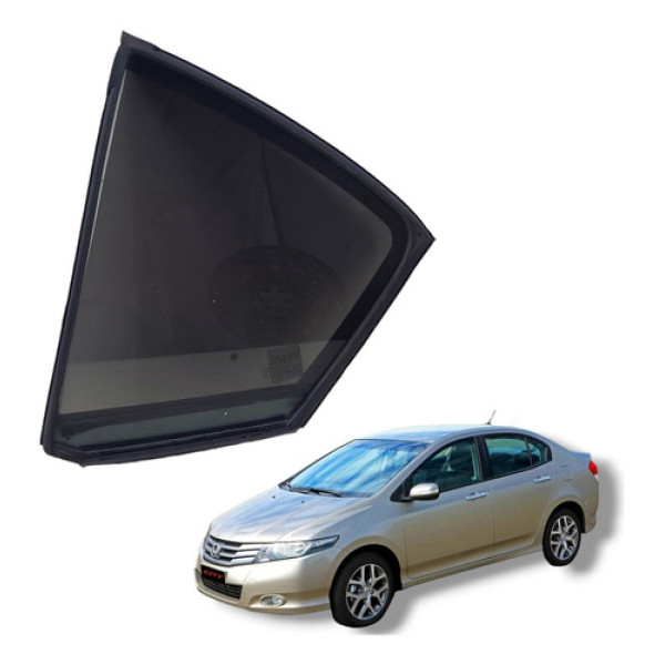 Vidro Fixo Traseiro Direito Honda City 2009 A 2013