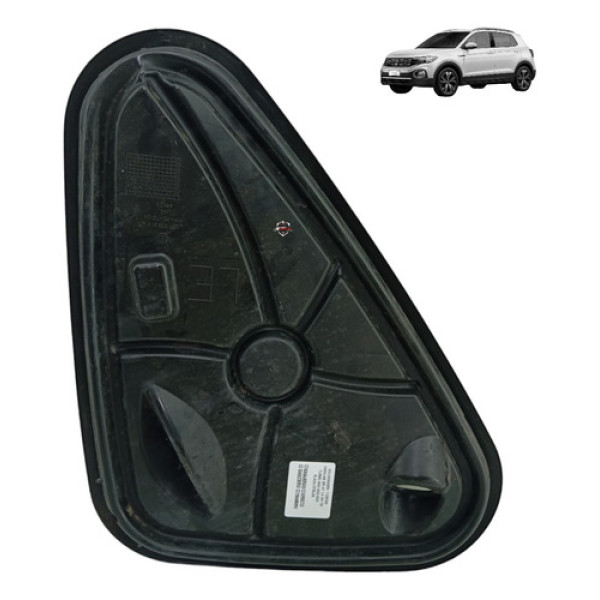 Capa Acabamento Porta Traseira Esquerda Volks T-cross 2023 Traseira Esquerda