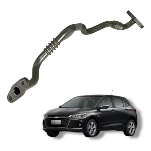 Cano Turbina Mangueira Lubrificação Óleo Gm Onix 2020 A 2023