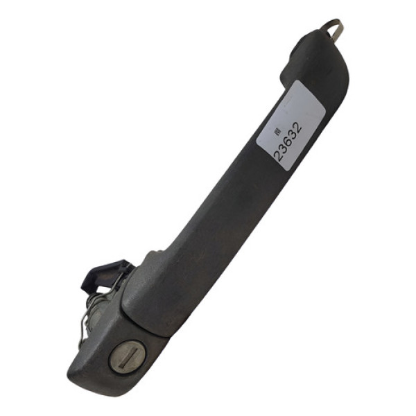 Maçaneta Externa Direita Vw Gol 1995 2000 2 Portas Preto Dianteira