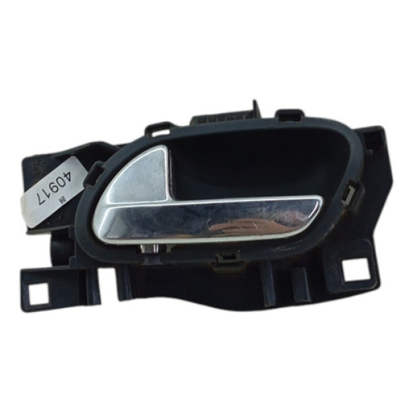 Macaneta Interna Dianteira Esquerda Citroen C3 Aircross 2011 Preto Dianteira