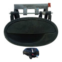 Maçaneta Extena Porta Traseira Le Gm Meriva 2011 24434871 Preto Traseira