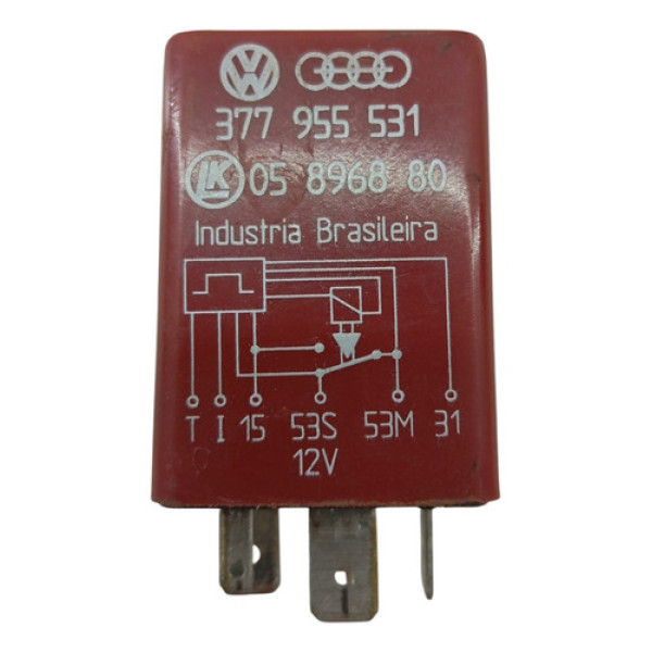 Rele Limpador Parabrisa Vw Gol Parati Saveiro Santana 2000