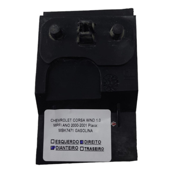 Guia Parachoque Dianteiro Direito Chevrolet Corsa Wind 2001