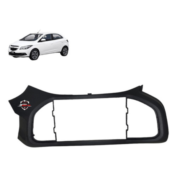 Moldura Painel Central Multimídia Chevrolet Onix 2014