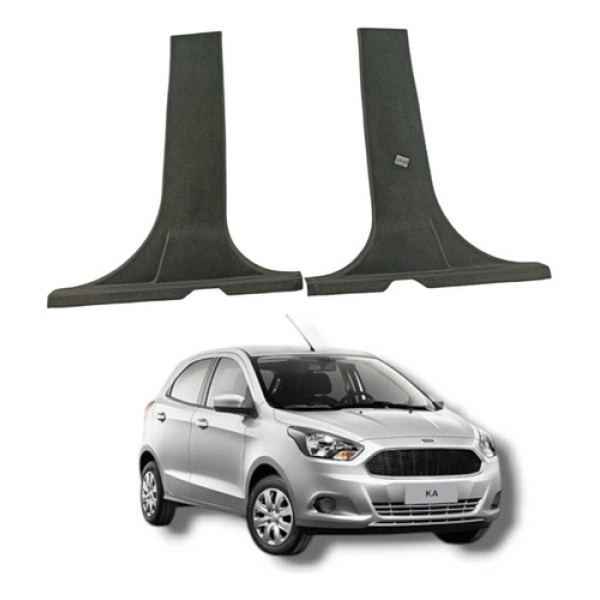 Par Acabamento Coluna Central Ford  Ford Ka 2017