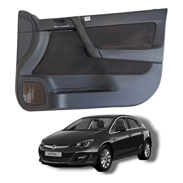 Forro Porta Dianteira Direita Chevrolet Astra Sedan 2010 Preto