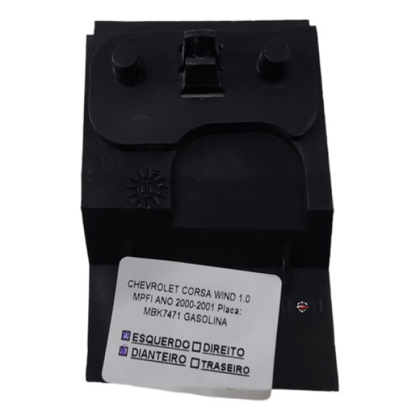 Guia Parachoque Dianteiro Esquerdo Chevrolet Corsa Wind 2001