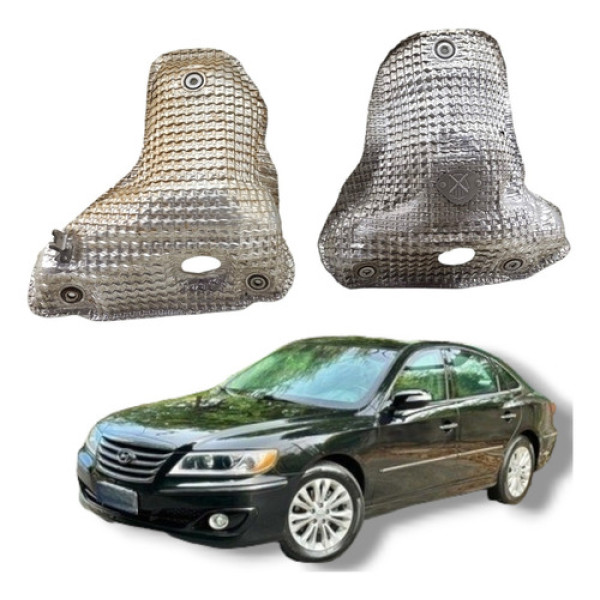 Par Defletor Escapamento Hyundai Azera 2009 A 2011