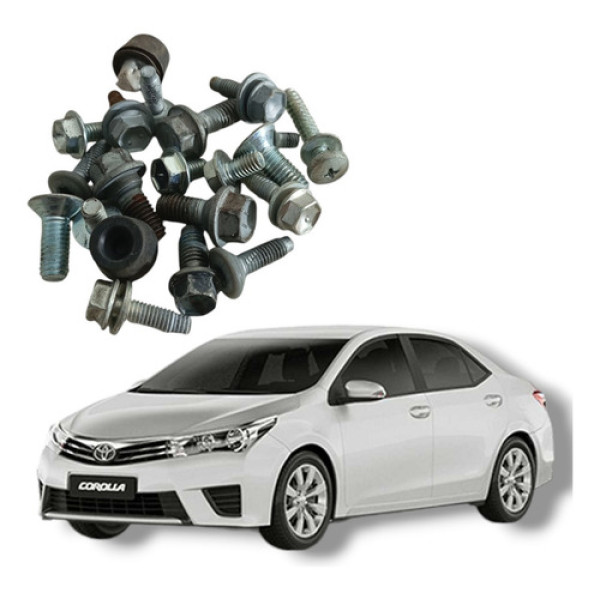 Jogo Parafuso Porta Traseira Direita Toyota Corolla 2016