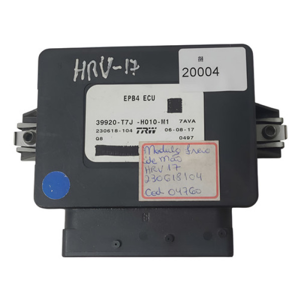 Modulo Freio Mão Honda Hrv 17  20
