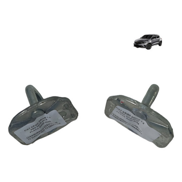 Par Batente Porta Traseira Fiat Argo 2019