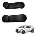 Par Manivela Vidro Traseiro Gm Onix Prisma 2019 A 2019 Preto