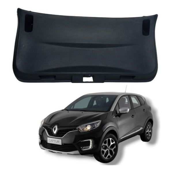 Acabamento Forro Tampa Traseira Renault Captur 2018 A 2021 Preto