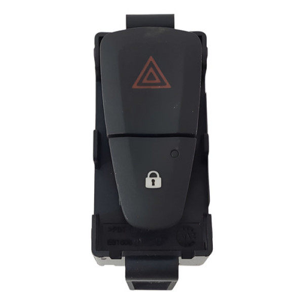 Botão Pisca Alerta Renault Logan 2016 2022 Preto