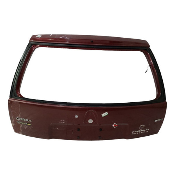 Tampa Traseira Chevrolet Corsa Wind 2001 Vermelho