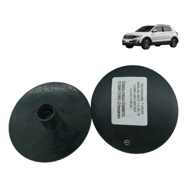 Par Capa Superior Amortecedor Traseiro Volks T-cross 2023