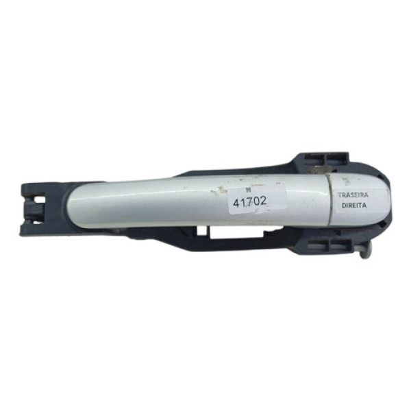 Macaneta Externa Traseira Direita Vw Gol G5 G6 2009 2016 Cinza