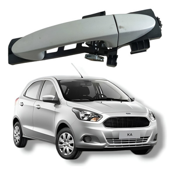 Maçaneta Externa Traseira Esquerda Ford Ka 2017 Traseira