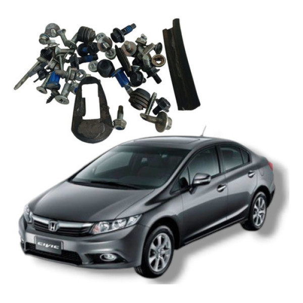 Par Jogo Parafusos Portas Esquerdas Honda Civic Lxs 2012 16