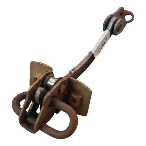 Limitador Porta Dianteira Direita Vw Gol G2 2002 Prata