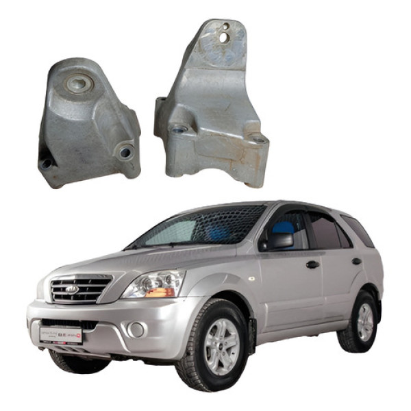 Par Suporte Coxim Motor Kia Sorento 2006 A 2013