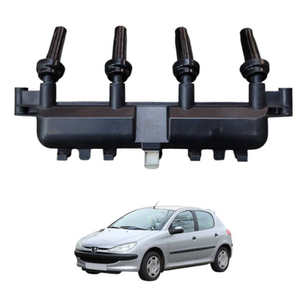 Bobina Igniçao Peugeot 206 207 307 C3 1.4 2002 2012 Bi0036mm