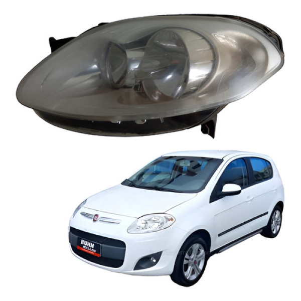 Farol Esquerdo Fiat Palio 2012  2018 Esquerdo/motorista