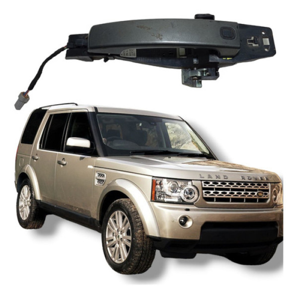 Maçaneta Externa Traseira Direita Discovery 4 2009 A 2013 Cinza Traseira