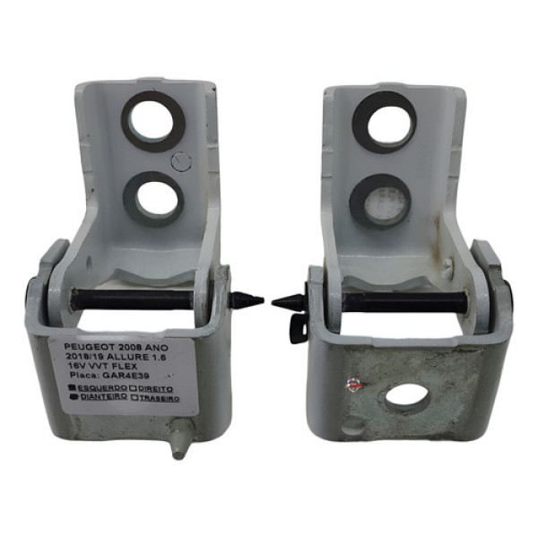 Par Dobradiça Porta Traseira Direita Peugeot 2008 2018