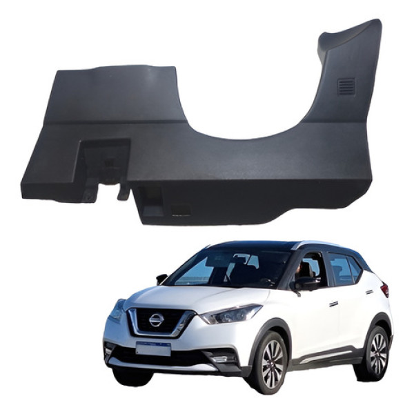 Acabamento Inferior Volante Painel Nissan Kicks 2017  2022