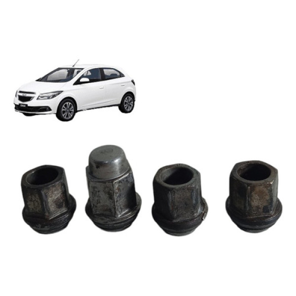 Jogo Porca Roda Chevrolet Onix 2014